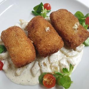 Piletina Milanese sa krem njokama